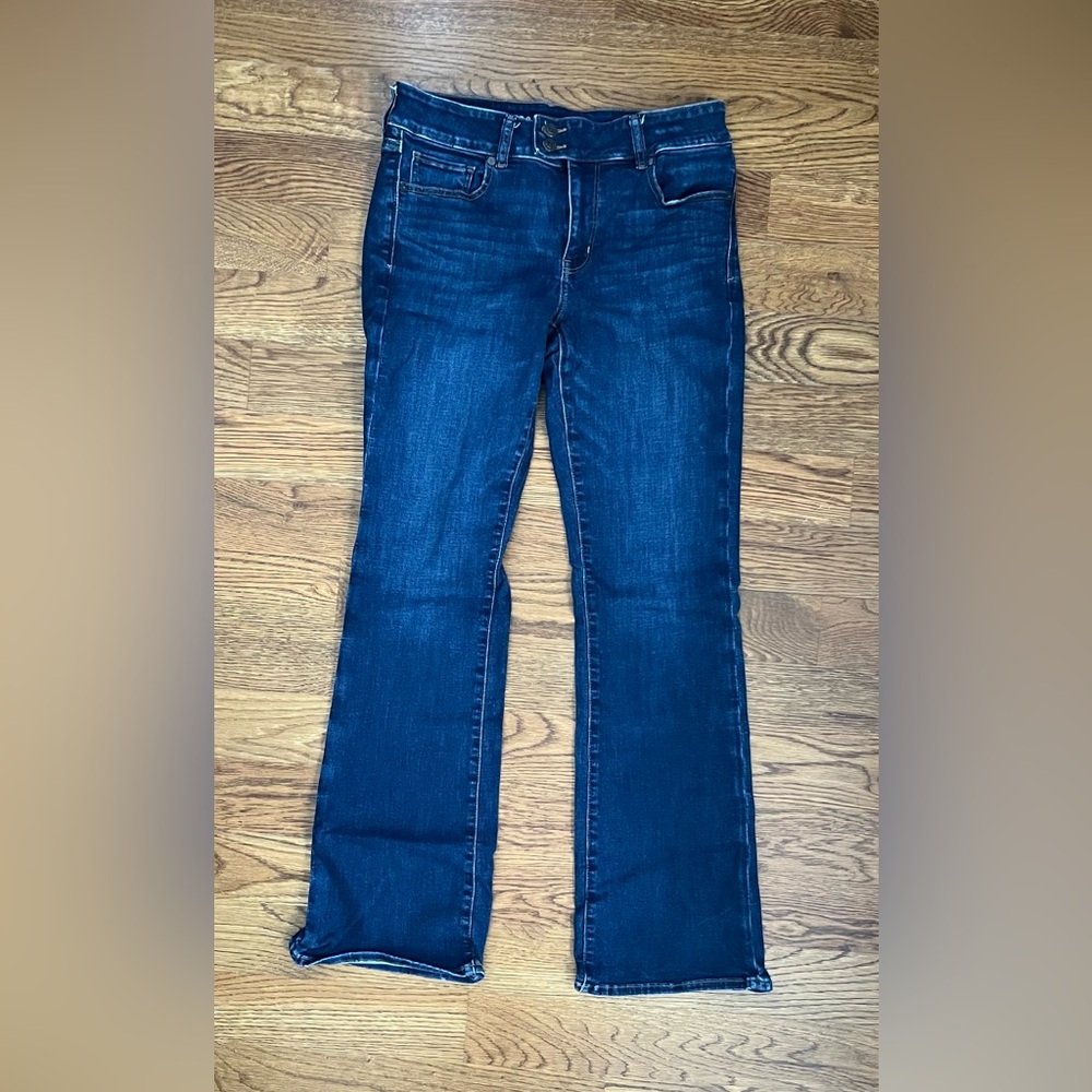 Women’s Dark Blue Denim Bootcut Jeans